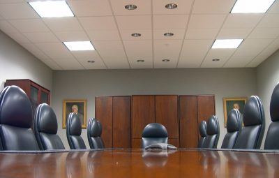 shared workspace boardroom